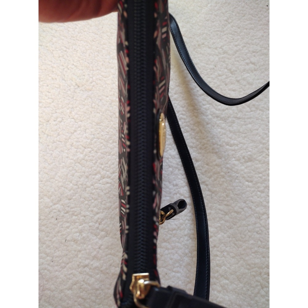 tommy hilfiger‎ Crossbody Bag Woman's Small Navy Red White Monogram Logo Zippers - Picture 8 of 8